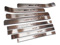Door sills Mercedes-Benz S-Class w221 Sedan Facelift AMG V8