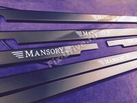 Door sills Mercedes-Benz G-Class w463 Mansory