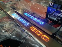 Door sills with illumination Mercedes-Benz G-Class w463 BRABUS G800