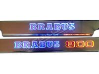 Door sills with illumination Mercedes-Benz G-Class w463 BRABUS G800