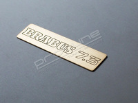 Emblem / Badge Engine type Mercedes-Benz BRABUS G-Class w463