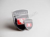 Emblem / Badge for steering wheel and bonnet Porsche 911 Carrera Mansory