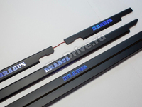 Door sills with illumination Mercedes-Benz G-Class w463 BRABUS black