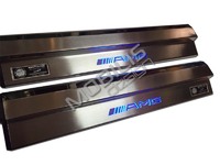 Door sills with illumination Mercedes-Benz A-Class w169 Hatchback 3D AMG
