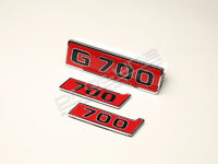 Emblem/ Badge Set for Front Grille and Side Fender Mercedes-Benz G-Class w463 BRABUS G700