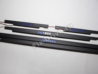 Door sills with illumination Mercedes-Benz G-Class w463 BRABUS black