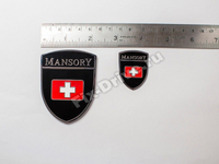 Emblem / Badge for steering wheel and bonnet Porsche 911 Carrera Mansory