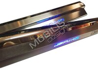 Door sills with illumination Mercedes-Benz A-Class w169 Hatchback 3D AMG
