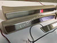 Door sills with illumination Mercedes-Benz GLS-Class x166 BRABUS 600