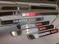 Door sills with illumination Mercedes-Benz GLS-Class x166 BRABUS 600