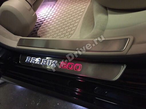 Door sills Mercedes-Benz S-Class w222 Long wheelbase BRABUS 600