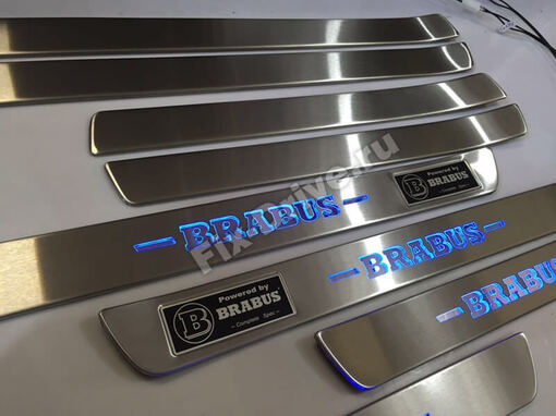 Door sills Mercedes-Benz S-Class w222 Sedan BRABUS