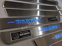 Door sills Mercedes-Benz S-Class w222 Long wheelbase BRABUS