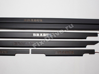 Door sills with illumination Mercedes-Benz G-Class w463 BRABUS black