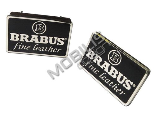 Emblem / Badge BRABUS for seats Fine leather Mercedes-Benz G-Class w463