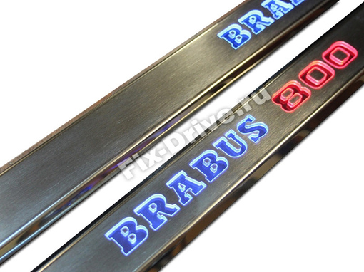 Door sills with illumination Mercedes-Benz G-Class w463 BRABUS G800