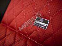 Emblem / Badge BRABUS for seats Fine leather Mercedes-Benz M-Class w163 Facelift