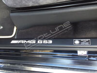 Door sills with illumination Mercedes-Benz G-Class w463 AMG Black