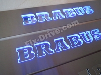Door sills with illumination Mercedes-Benz M-Class w163 Facelift BRABUS