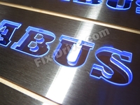 Door sills with illumination Mercedes-Benz M-Class w163 Facelift BRABUS