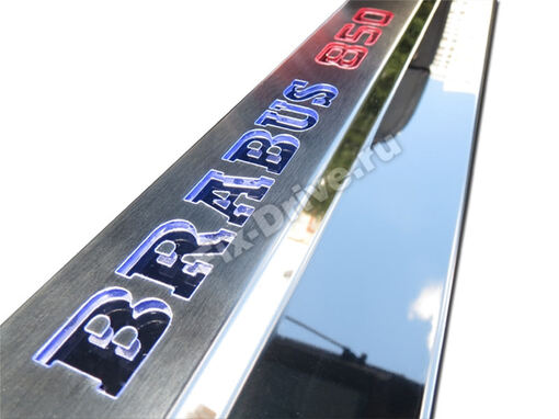 Door sills with illumination Mercedes-Benz G-Class w463 BRABUS 850