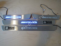 Door sills with illumination Mercedes-Benz CLK-Class c209 AMG