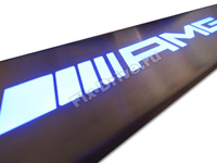 Door sills with illumination Mercedes-Benz C-Class w203 AMG