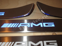 Door sills with illumination Mercedes-Benz CLK-Class c209 AMG