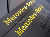 Door sills Mercedes-Benz M-Class w163 Facelift