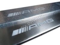 Door sills with illumination Mercedes-Benz SL-Class r230 Facelift AMG