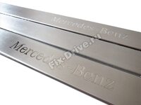 Door sills Mercedes-Benz CL-Class c216 Coupe hardtop convertible Facelift Engraved