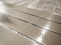 Door sills Mercedes-Benz CL-Class c216 Coupe hardtop convertible Facelift Engraved