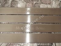 Door sills Mercedes-Benz CL-Class c216 Coupe hardtop convertible Facelift Engraved