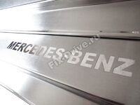 Door sills Mercedes-Benz S-Class w140 Coupe Engraved