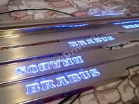 Door sills with illumination Mercedes-Benz G-Class w463 BRABUS