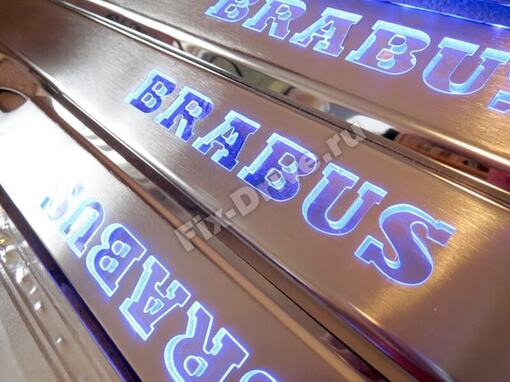 Door sills with illumination Mercedes-Benz G-Class w463 BRABUS