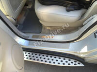Door sills with illumination Mercedes-Benz M-Class w166 ART