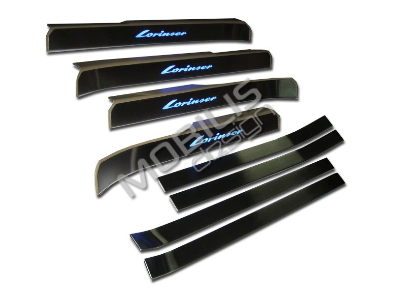 Door sills Mercedes-Benz S-Class w221 Long wheelbase Lorinser