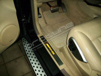 Door sills with illumination Mercedes-Benz GLS-Class x166 AMG