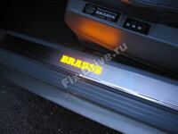 Door sills Mercedes-Benz S-Class w222 Coupe BRABUS