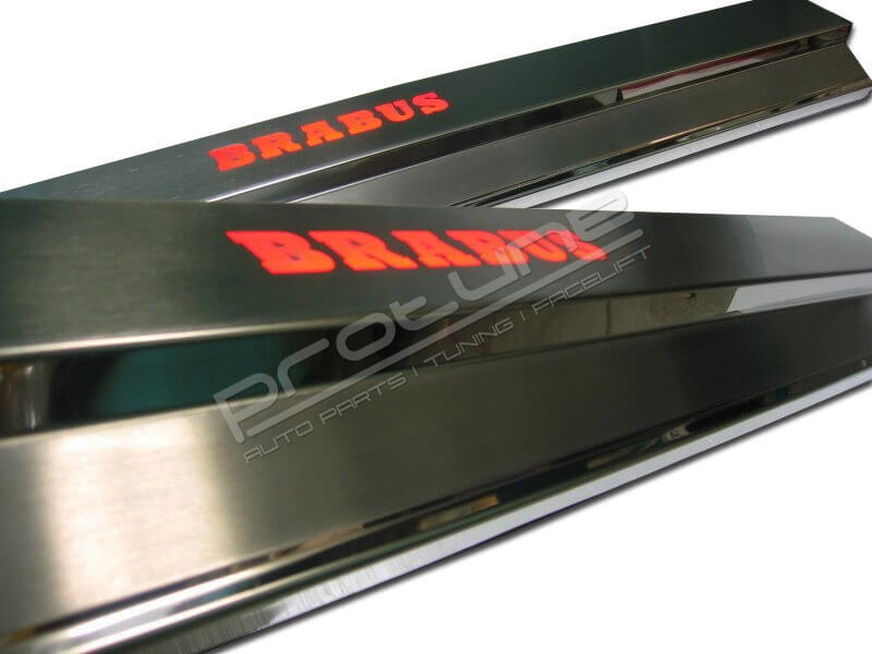 Door sills with illumination Mercedes-Benz E-Class w210 Station wagon BRABUS
