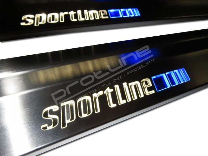 Door sills Mercedes-Benz E-Class w212 Sedan Lorinser