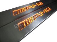 Door sills with illumination Mercedes-Benz S-Class w140 Long wheelbase Carlsson