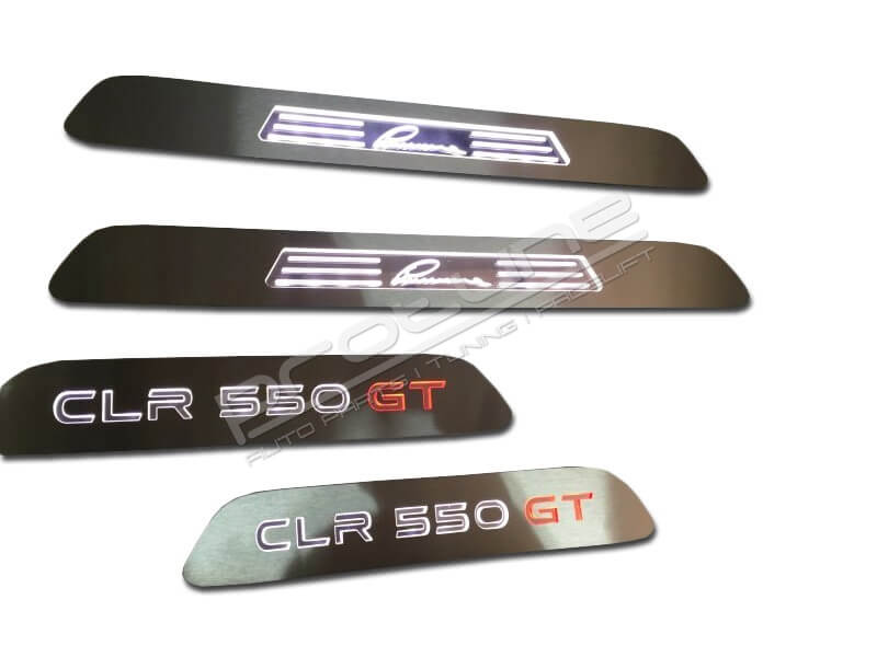 Door sills with illumination Porsche Lumma