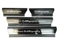 Door sills with illumination Range Rover VOGUE L322 Autobiography m